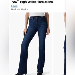 Levi’s 726™ High Waist Flare Jeans